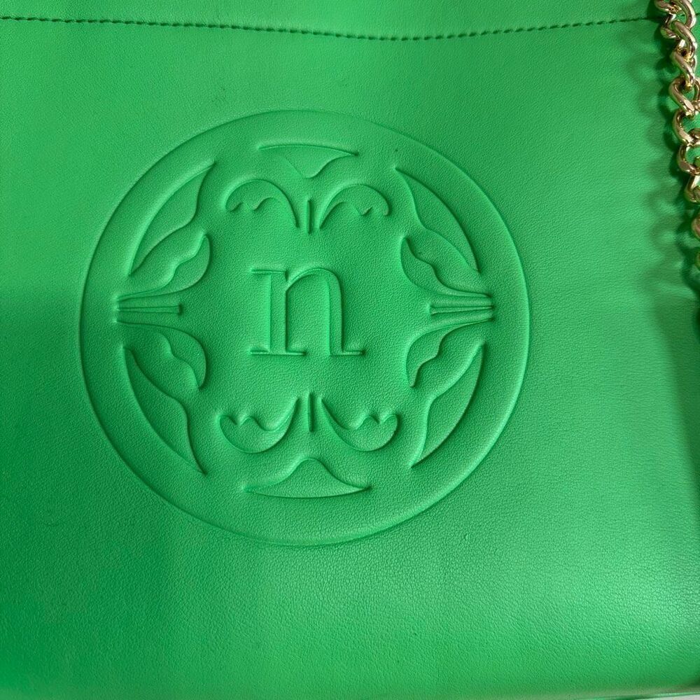 Nanette Lepore Camille triple section tote in green - Picture 3 of 8